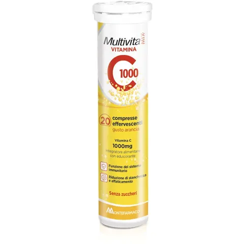 multivitaminix Multivitamix Vit C 1000 Integratore Alimentare 20 Compresse – immagine 1