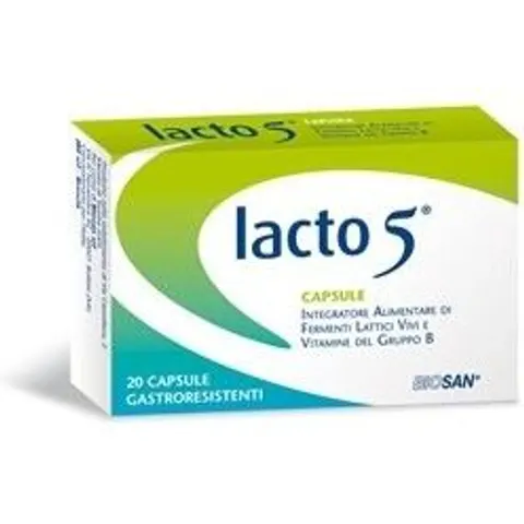 Scm Health Lacto 5 Integ Ferm.Latt.20cps – immagine 1
