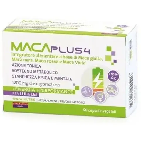 VITAL FACTORS ITALIA Srl MACA PLUS 4 60CPS – immagine 1