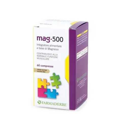Farmaderbe Mag 500 60 Cpr – immagine 1