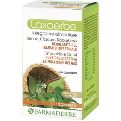 farmaderbe Laxaerbe 100 compresse – immagine 1