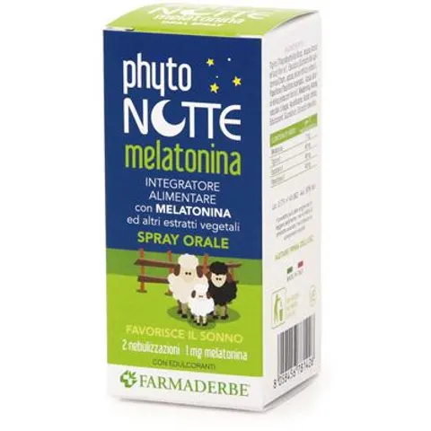 Farmaderbe Phyto Notte Melatonina Spray – immagine 1