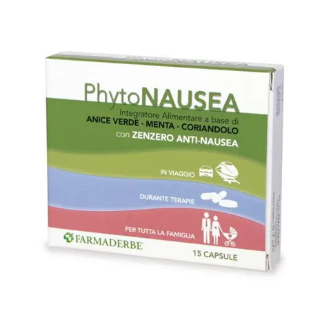farmaderbe Phyto Nausea 15 Capsule – immagine 1