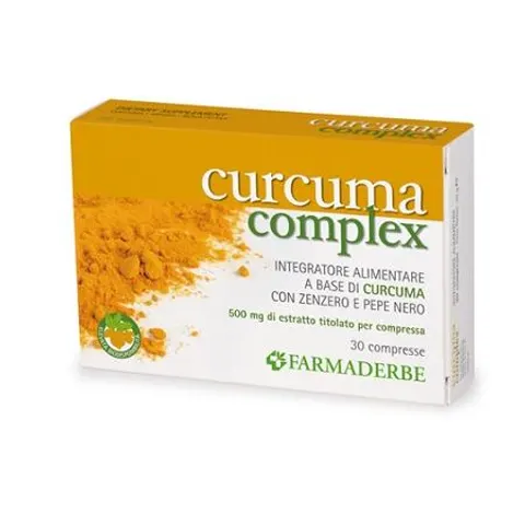 Farmaderbe Curcuma 30cpr Fdr – immagine 1