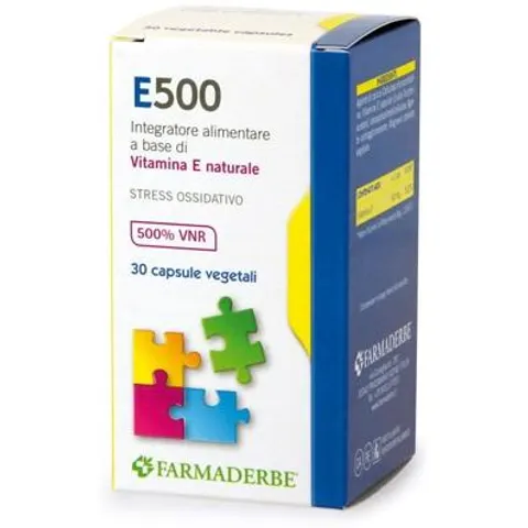 Farmaderbe E 500 30 Capsule – immagine 1
