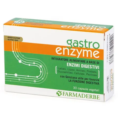 Farmaderbe Gastro Enzyme 30 Capsule – immagine 1