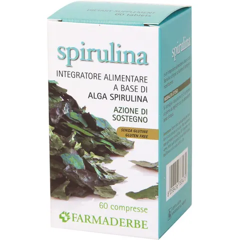 Farmaderbe Spirulina 60cpr 47,28g – immagine 1