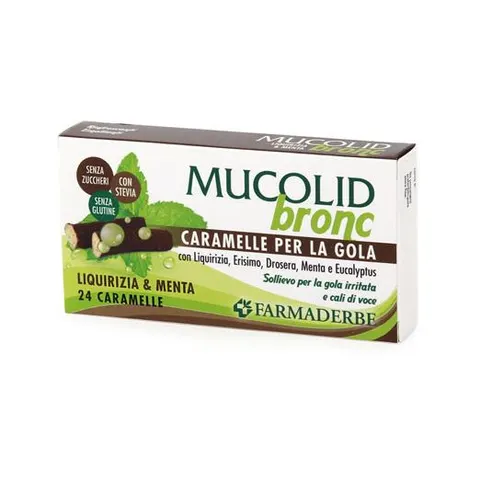 Farmaderbe Mucolid Bronc Menta/liquir 70g – immagine 1