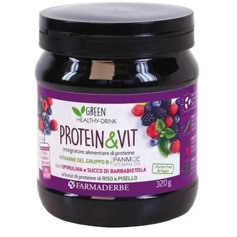 FARMADERBE Srl PROTEIN&VIT FRUTTI BOSCO 320G – immagine 1