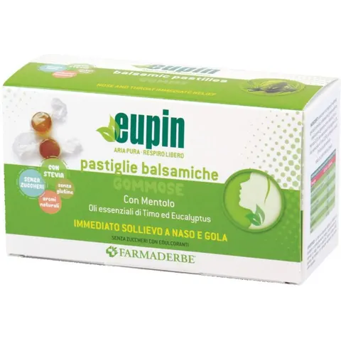 farmaderbe Eupin pastiglie balsamiche 80 g – immagine 1