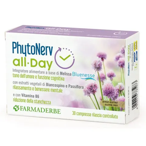 FARMADERBE Srl PHYTONERV ALL DAY 30CPR – immagine 1