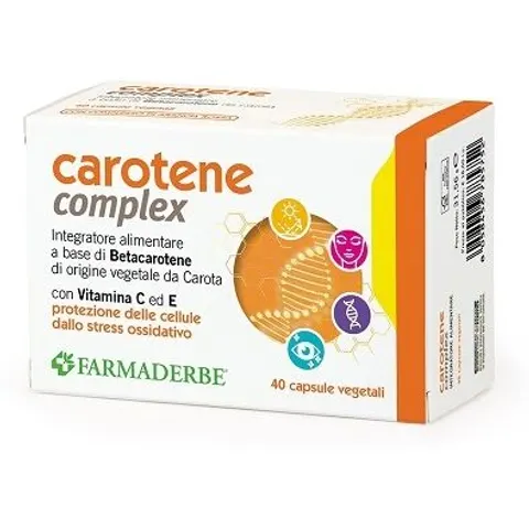 Farmaderbe Carotene Complex 40 Capsule – immagine 1