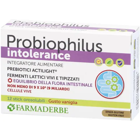 FARMADERBE Srl PROBIOPHILUS Into 12 Stick – immagine 1