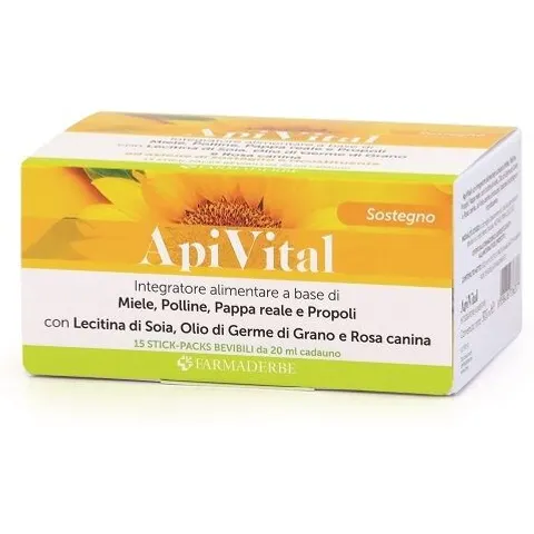 Farmaderbe Apivital 15stick Pack 20ml – immagine 1
