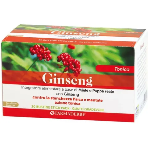 Farmaderbe GINSENG 20STICK 10ML – immagine 1