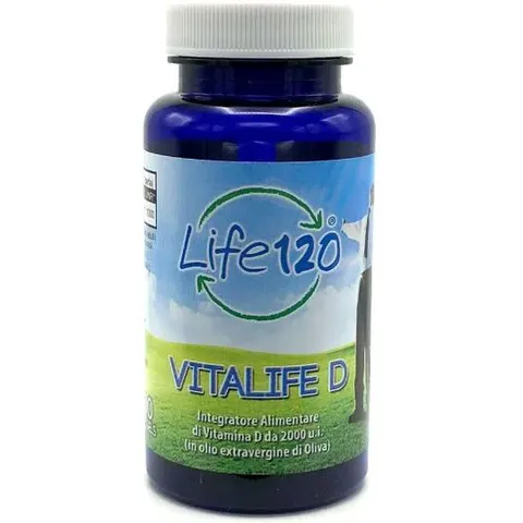 life 120 Vitalife d 2000ui 100 softgel – immagine 1