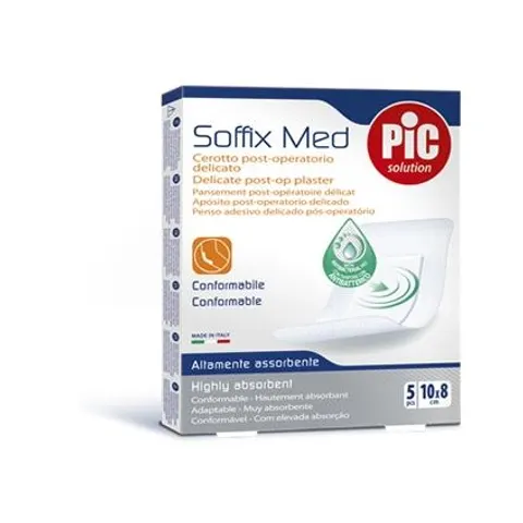 PIC Solution Soffix Med Antibact Esteril 10x8 cm 5 uds – imagen 1