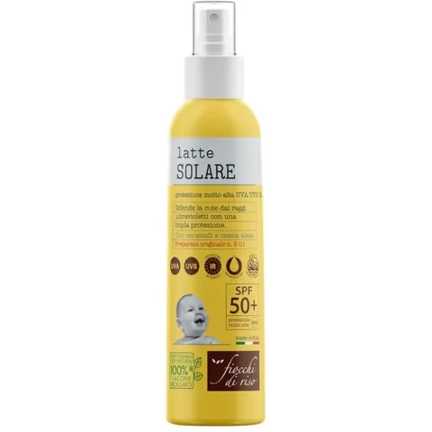 Fiocchi di Riso Latte Solare Spf 50+ 140 ML – immagine 1