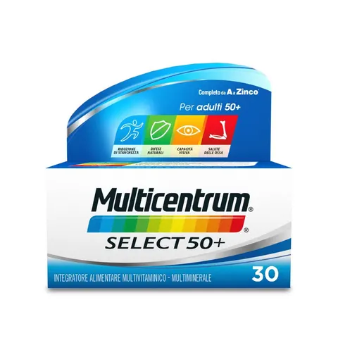 Multicentrum Select 50+ 30 Compresse – immagine 1