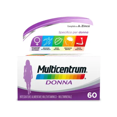 Multicentrum Donna Multivitaminico 60 Cpr – immagine 1