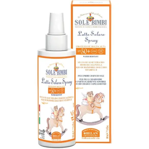 Helan Latte Solare Spray Sole Bimbi SPF 50+ – immagine 1