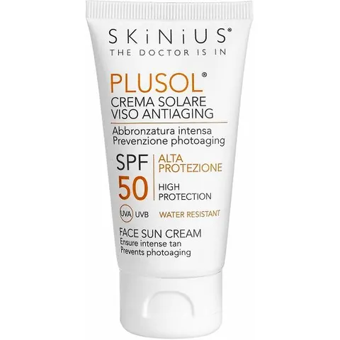 Skinius Plusol Crema Solare SPF50+ 50 ml – immagine 1