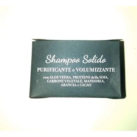 parentesi bio Shampoo Solido al Carbone Attivo – immagine 1