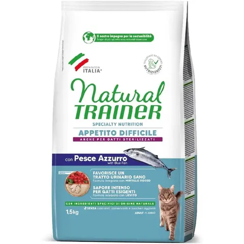 Natural Trainer Difficult Appetite peixe azul - 1,5 kg – imagen 1