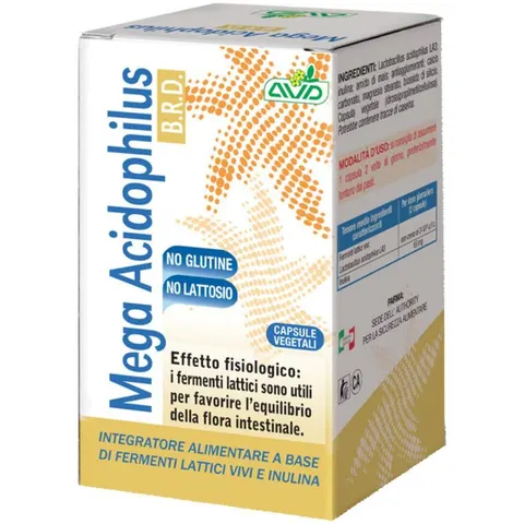 a.v.d. reform Mega Acidophilus 75capsule Avd Refor – immagine 1