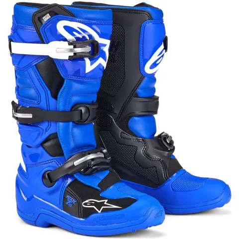 ALPINESTARS - Stivali Tech 7S Junior Blue / Nero / Bianco Blu 3 – immagine 1