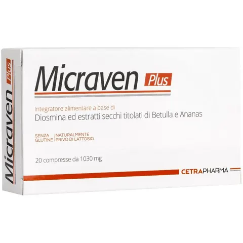 cetra pharma Micraven Plus 20 Compresse 1030mg – immagine 1