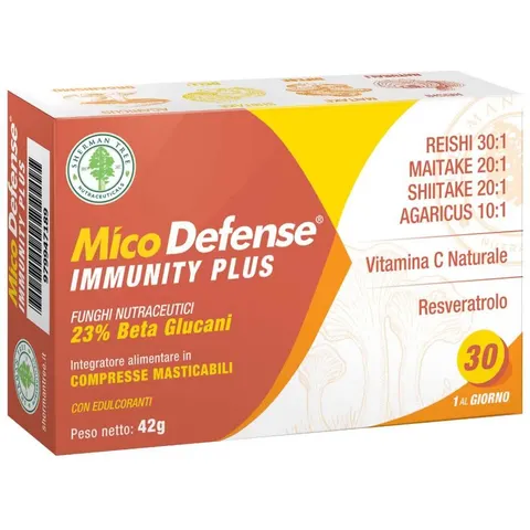 SHERMAN TREE Srl MicoDefense Immunity Plus, 30 Compresse – immagine 1