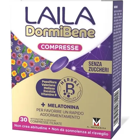 laila dormibene 30 compresse – immagine 1