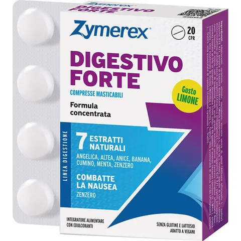 Zymerex Digestivo Forte Limone 20 Compresse – immagine 1