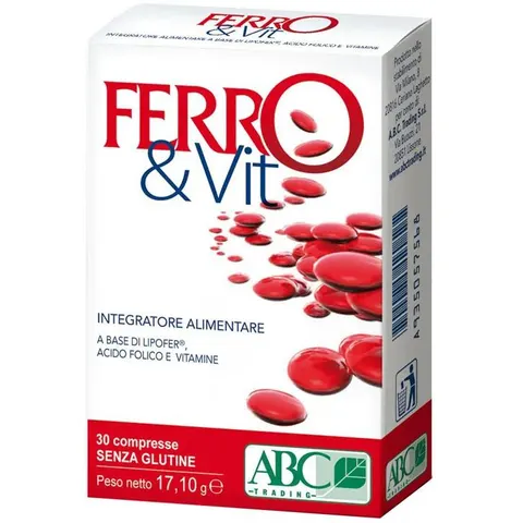 abc trading Ferro&vit 30 compresse – immagine 1
