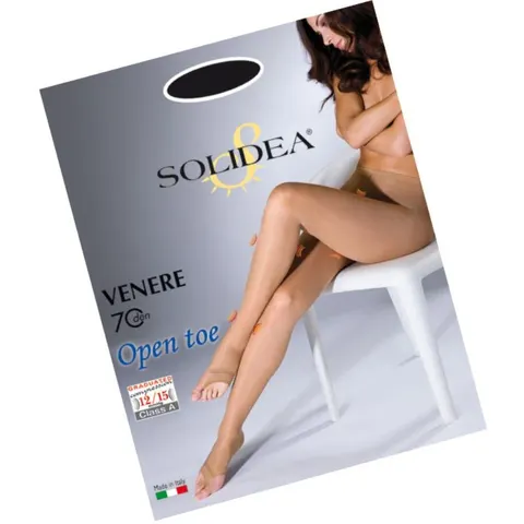 SOLIDEA BY CALZIFICIO PINELLI VENERE-140-Open Toe Camel 4-L – immagine 1
