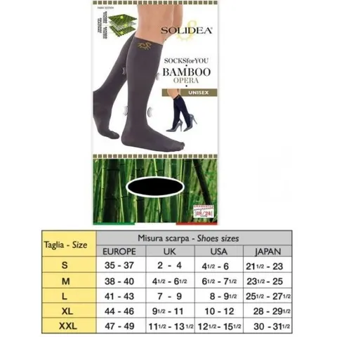 Solidea Socks Fy Bamboo Opera Bl N S – immagine 1