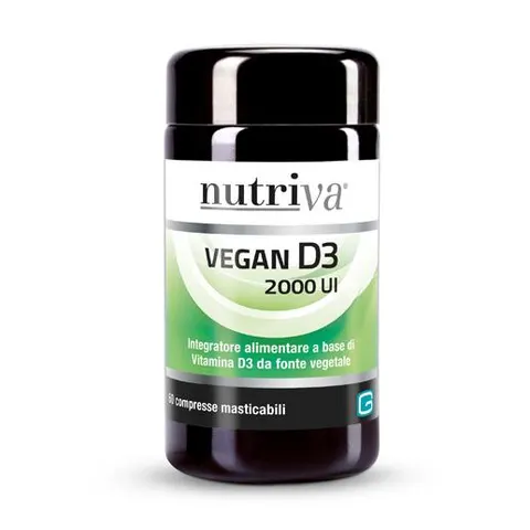 nutriva Vegan D3 2000 UI 60 Compresse – immagine 1