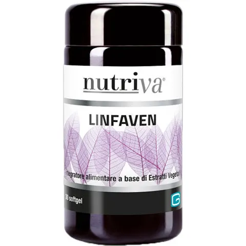 Nutriva Linfaven - 30 Capsule di Softgel – immagine 1