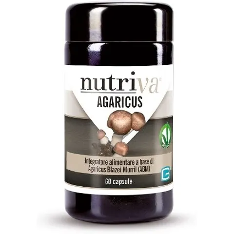 GIURIATI GROUP Srl NUTRIVA Agaricus ABM 60 V-Cps – immagine 1