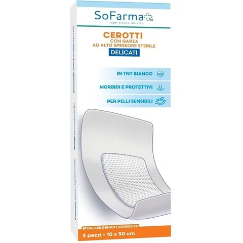 So.Farma.Morra Cerotto Del 10x20cm Sofarma 3p – immagine 1