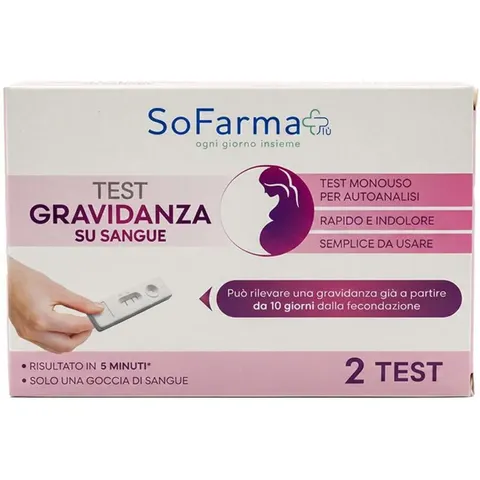 SOFARMAPIU' Selftest gravidanza pungi 2 pezzi – immagine 1