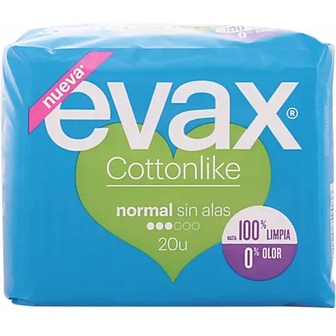 Evax Cottonlike Normal Sanitary Towels 20 Units – image 1