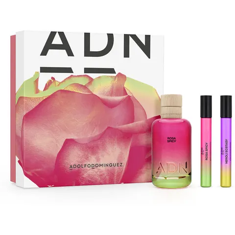 Adolfo Dominguez Adn Rosa Spicy Estuche 3 pz – imagen 1