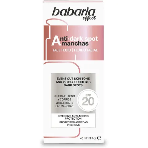 Babaria Fluido viso antimacchie e imperfezioni SPF20 40 ml – immagine 1