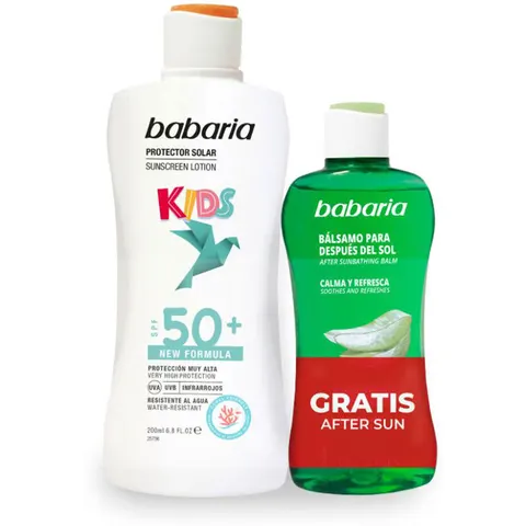 Babaria Solar Infantil SPF50+ Estuche 2 pz – imagen 1