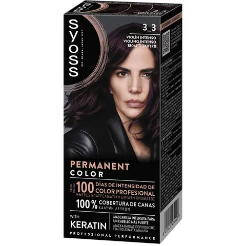 Syoss Permanent Color 1 Unit 3.3-Intense Violin – image 1