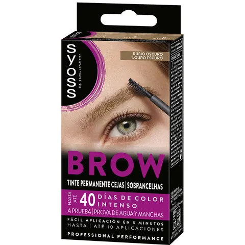 Syoss Brow Tint Permanente Cejas Rubio Oscuro – imagen 1