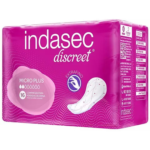 Indasec Dermoseda Micro Plus Compresses 16 units – image 1
