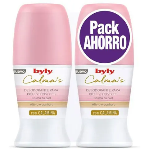 Byly Sensitive Calma Roll-On Deodorant Pack 2 x 50 ml – image 1